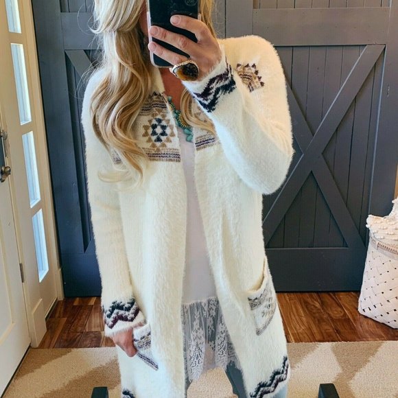 western cardigan sweater